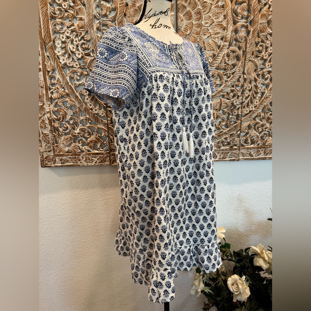 C&C California French Provence inspired Print, Mini Dress- size S - Picture 4 of 12